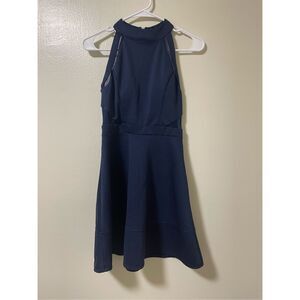 Emerald Sundae Navy Medium Sparkle Tank Dress